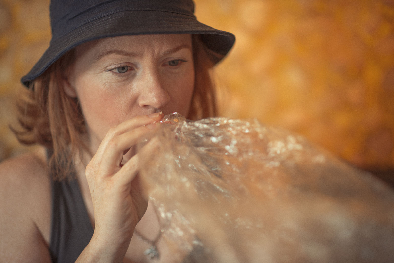 Naturopath Lisa Fitzgibbon experimenting with Marijuana in a Coffee Show in Amsterdam